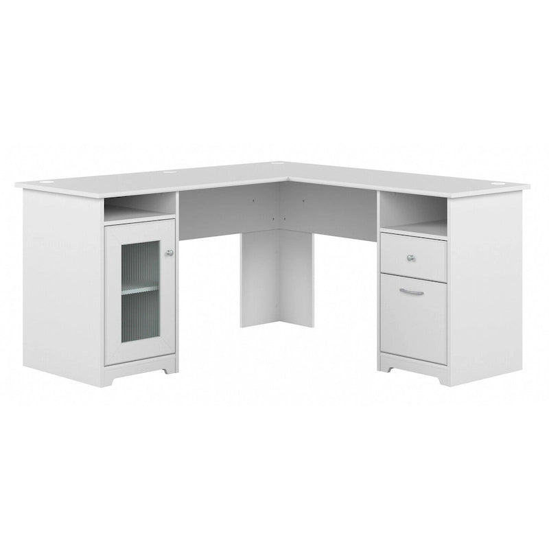 Cabot 60W L Shaped Computer Desk with Storage by