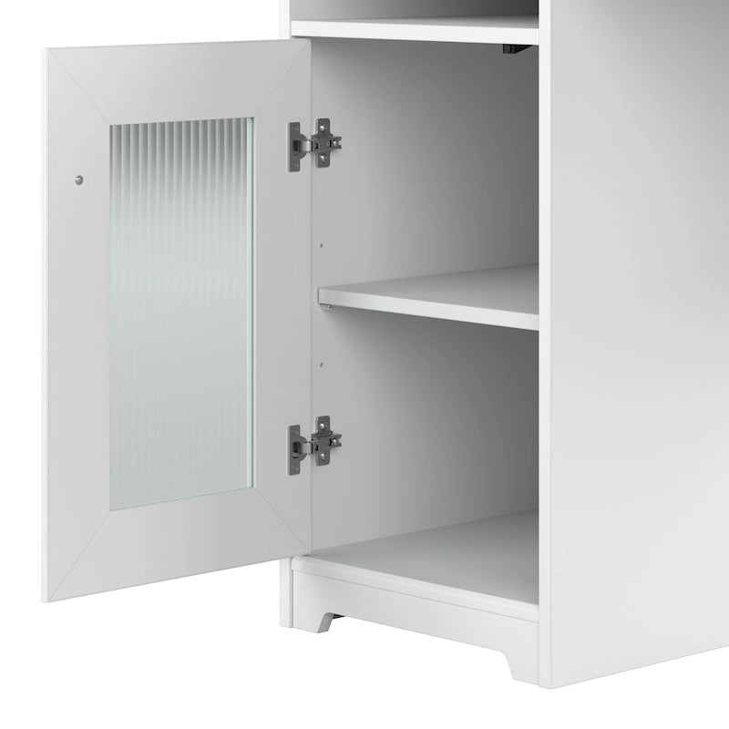 Cabot 60W L Shaped Computer Desk with Storage by