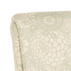 Gramercy Garden Motif Grey Club Chair - 30W x 33D x 32H