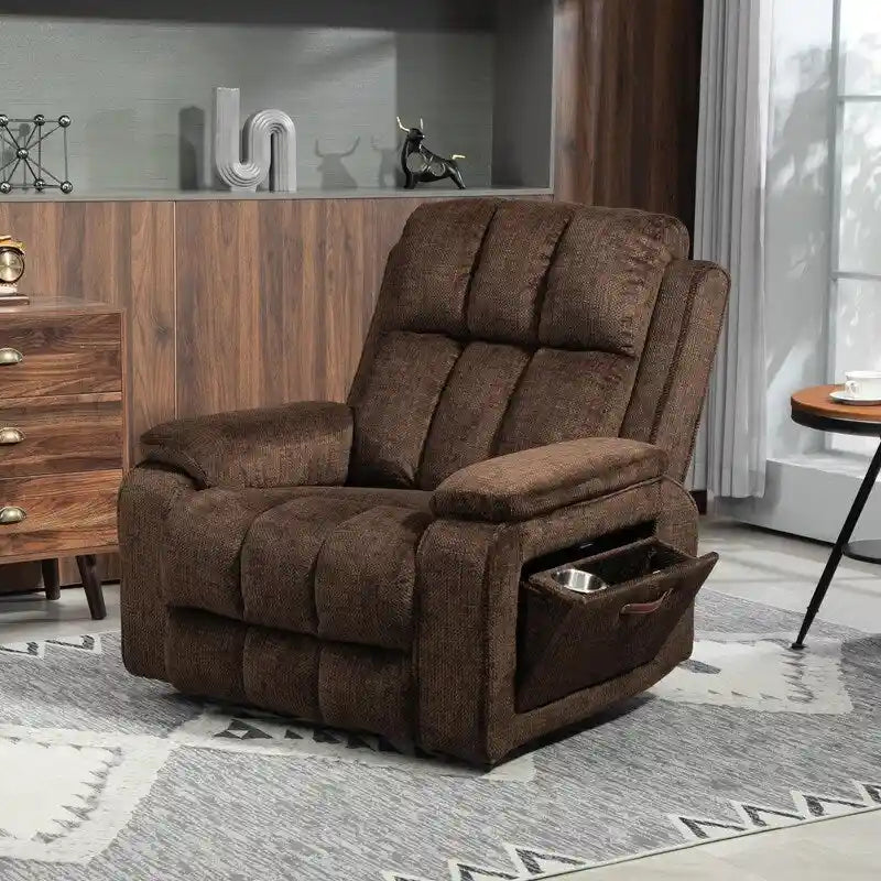 Power Lift Recliner Chair with Heat, Massage, and USB Charging