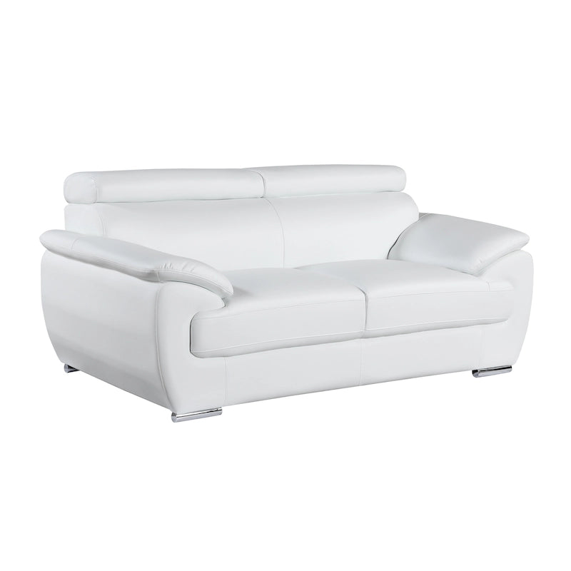 Genuine Leather Loveseat