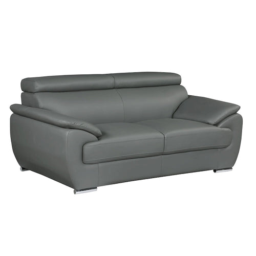 2-Seat Upholstered Loveseat with Foam Cushioning
