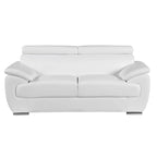 Genuine Leather Loveseat