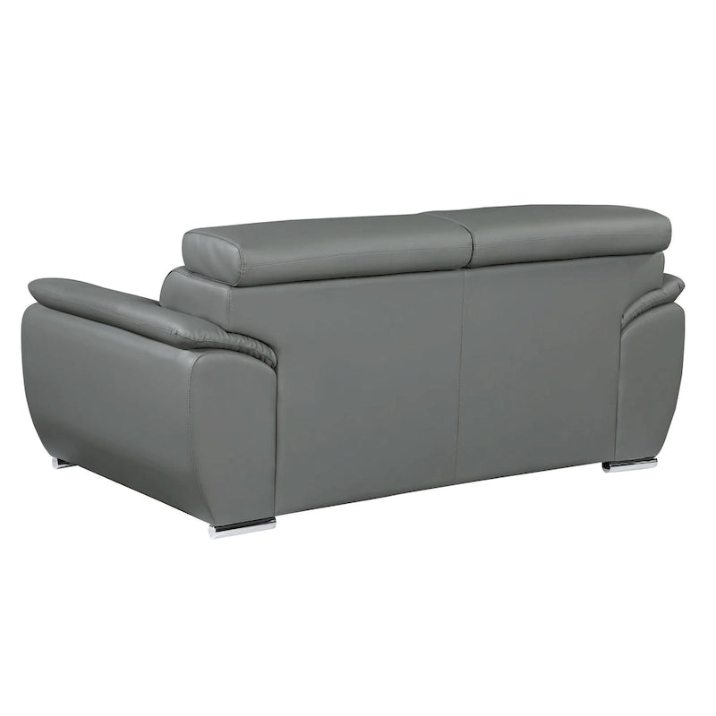 Genuine Leather Loveseat