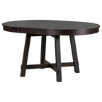 Round Extendable Dining Table With 16 Leaf Kitchen Table End Table Coffee Working Desk Solid Wood Dining Room Table