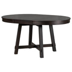 Round Extendable Dining Table With 16 Leaf Kitchen Table End Table Coffee Working Desk Solid Wood Dining Room Table