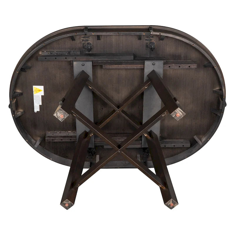 Round Extendable Dining Table With 16 Leaf Kitchen Table End Table Coffee Working Desk Solid Wood Dining Room Table