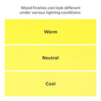 Mid Century Double Wood Entryway Bench - 56.3 L x 16.5 W x 17.5 H