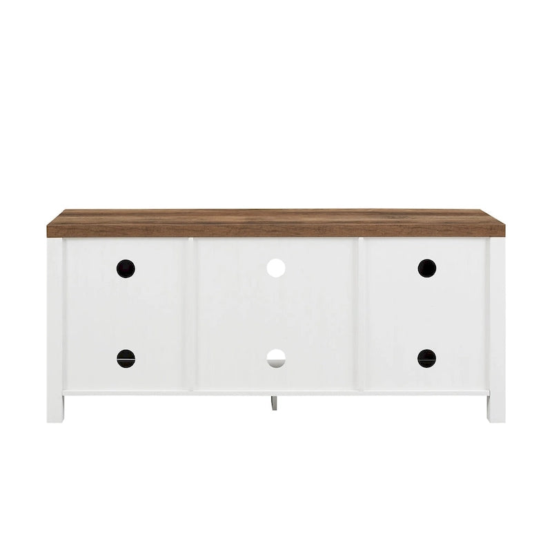 Middlebrook Firebranch 58-inch Barn Door TV Stand