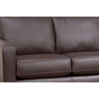 Bryce Italian Top Grain Leather Sofa and Chair Set