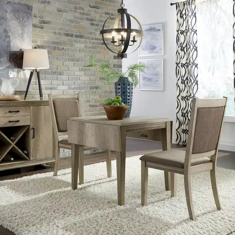 Sun Valley Sandstone Opt 3 Piece Drop Leaf Set