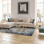 Solm Two-Tier Gold Coffee Table