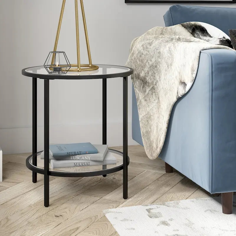Sivil Round Side Table