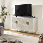 Damien Morden Storage TV Stand with Adjustable Shelves Set of 2 by