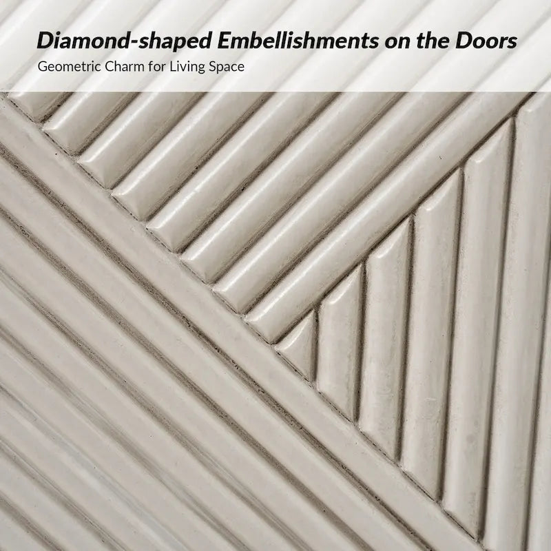 Damien Morden Storage TV Stand with Adjustable Shelves Set of 2 by