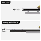 9 - Piece 110.24 Extendable Sintered Stone Dining Table and 8 Leather Chairs Dining Set