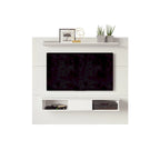 2-shelf Engineered Wood 70-inch TV Board for Flat Screens