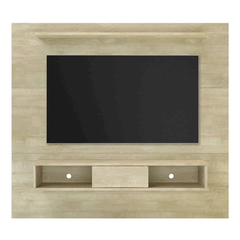 2-shelf Engineered Wood 70-inch TV Board for Flat Screens