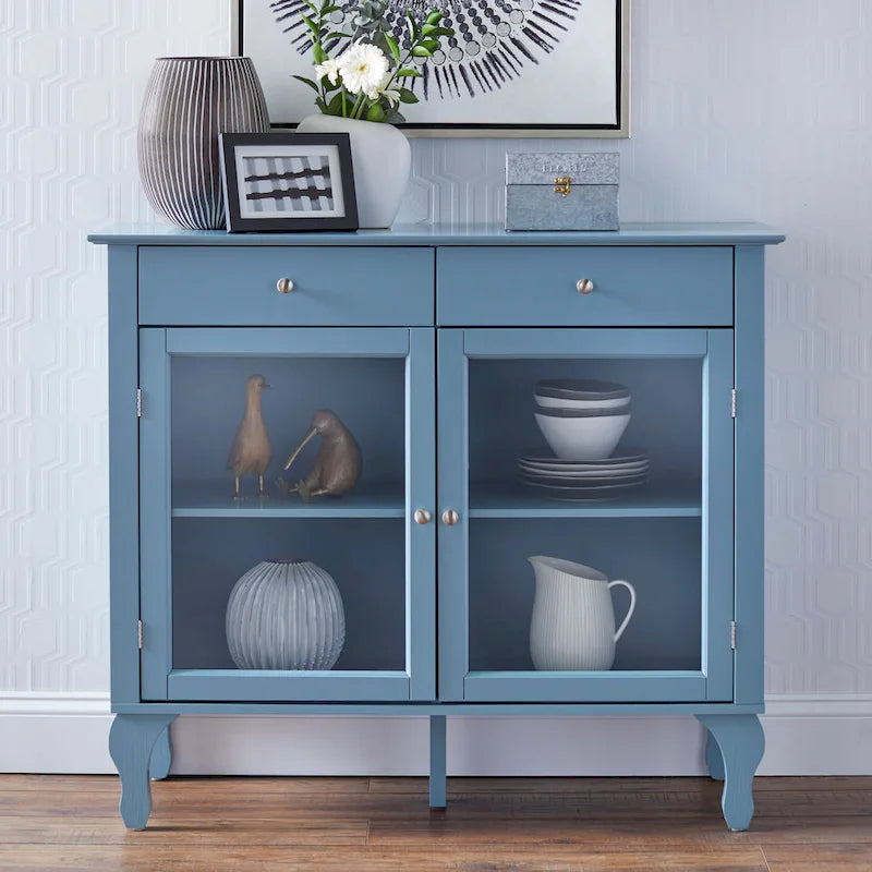 Rawdon Glass Front Buffet/Sideboard