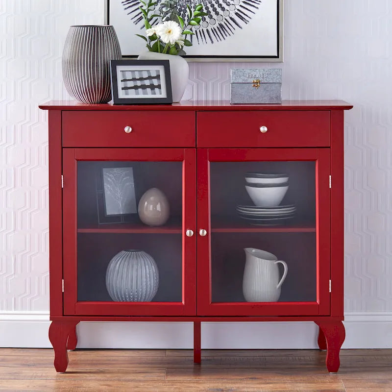 Rawdon Glass Front Buffet/Sideboard