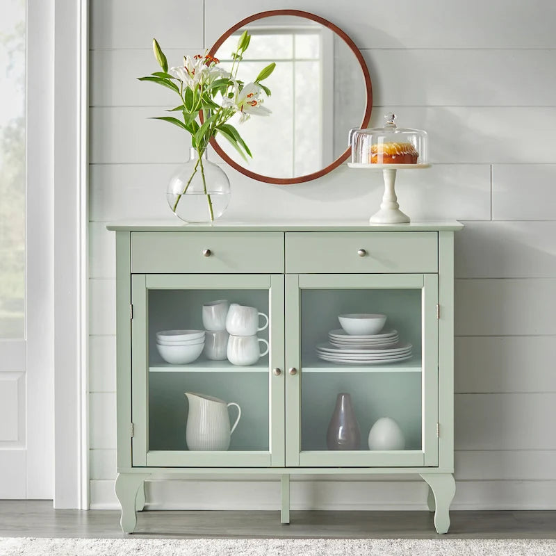 Rawdon Glass Front Buffet/Sideboard