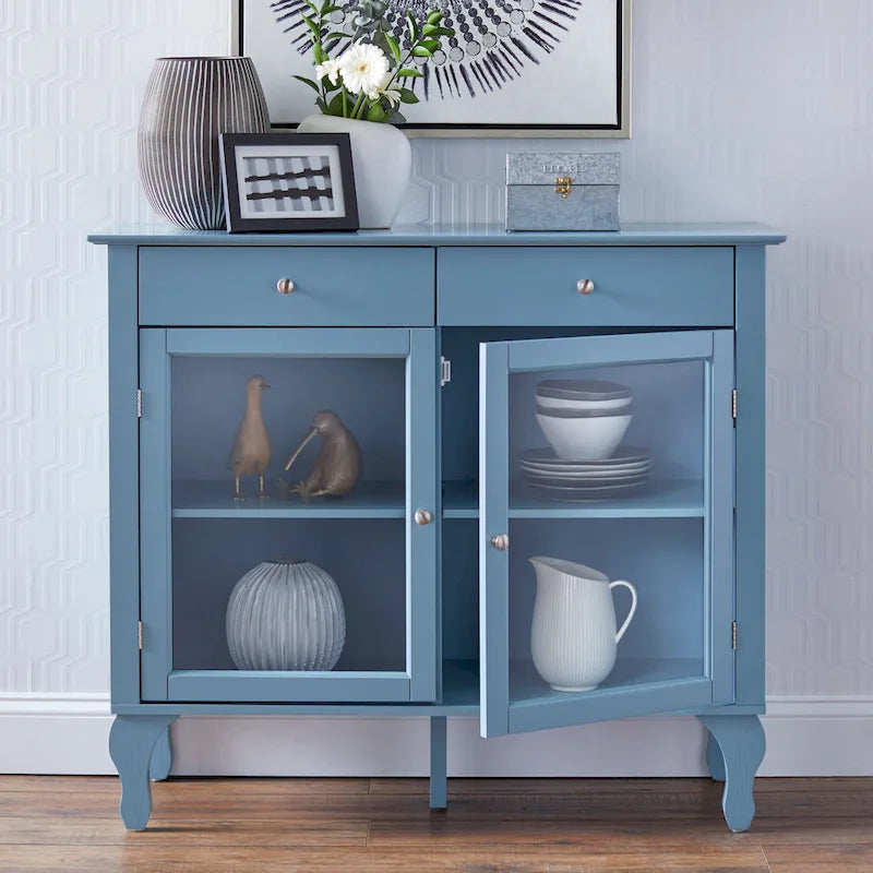 Rawdon Glass Front Buffet/Sideboard