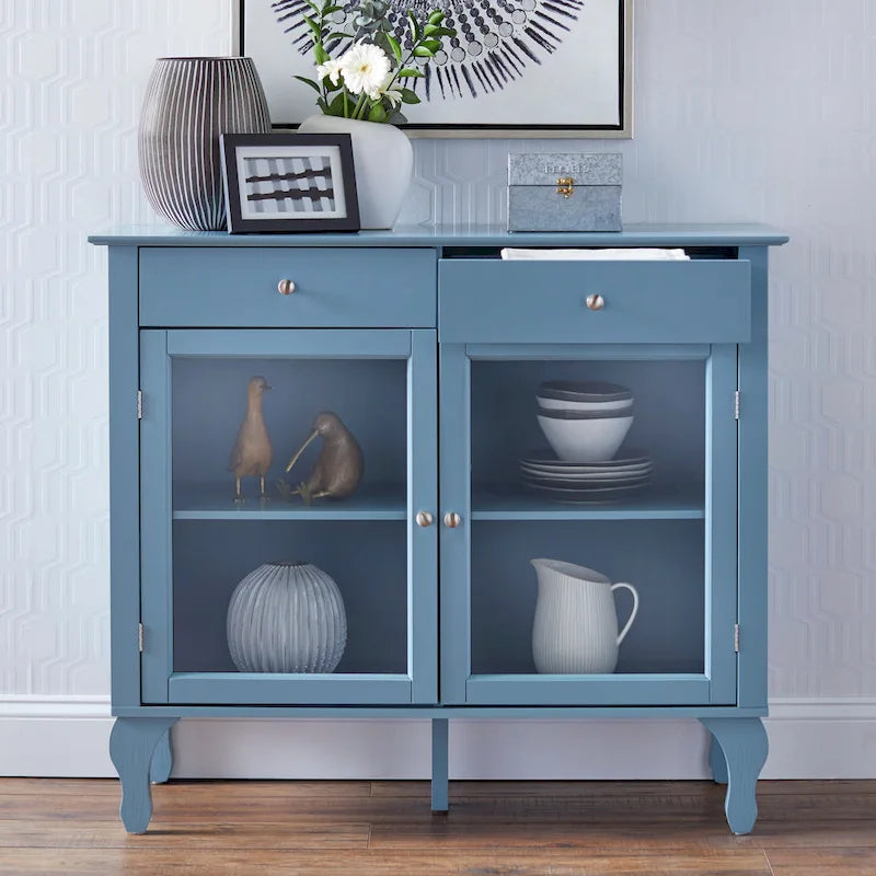 Rawdon Glass Front Buffet/Sideboard