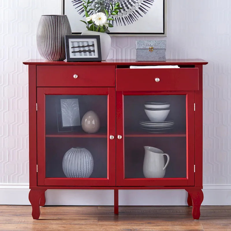Rawdon Glass Front Buffet/Sideboard