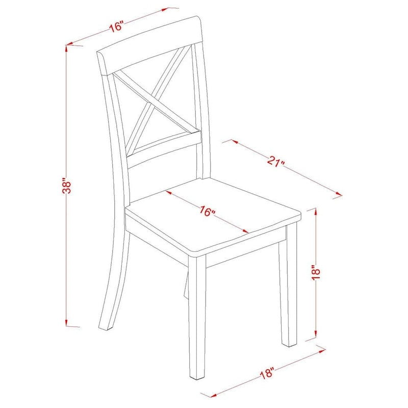 Dining Table Set Includes a Square Wooden Table with Butterfly Leaf and 8 Kitchen Dining Chairs, Cappuccino