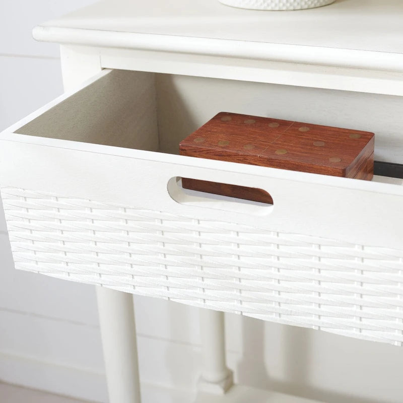 Lucetta 2-Drawer Console Table - 35.5 W x 13 L x 29.5 H - 36Wx13Dx30H