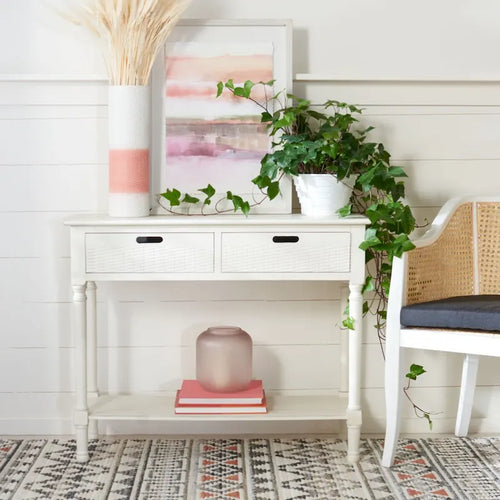  Lucetta 2-Drawer Console Table - 35.5 W x 13 L x 29.5 H - 36Wx13Dx30H