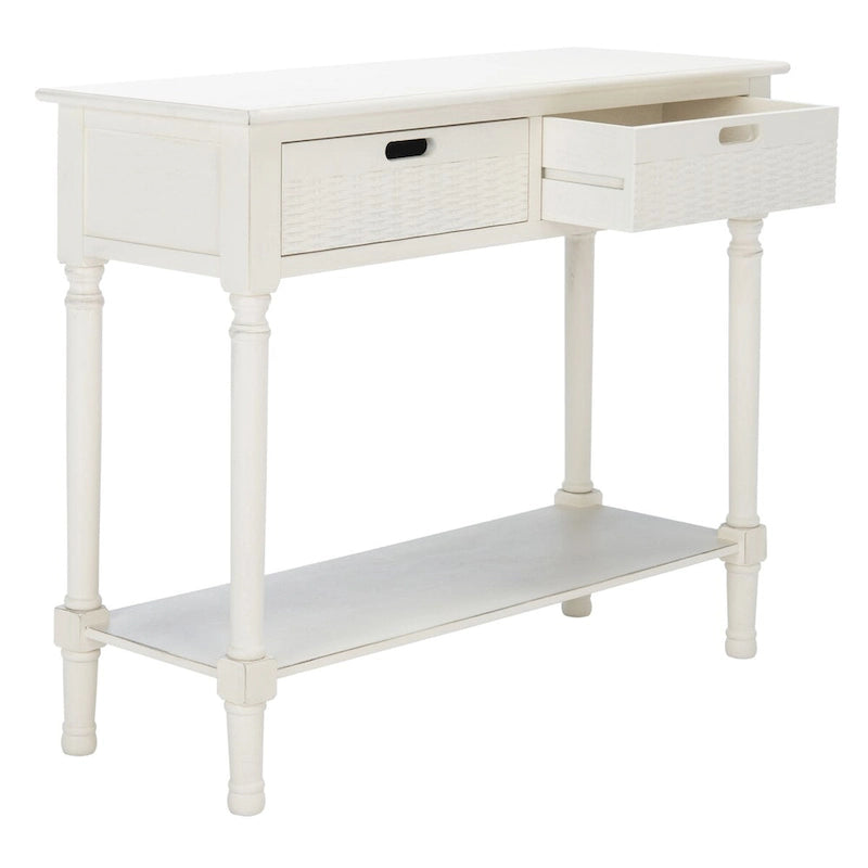 Lucetta 2-Drawer Console Table - 35.5 W x 13 L x 29.5 H - 36Wx13Dx30H