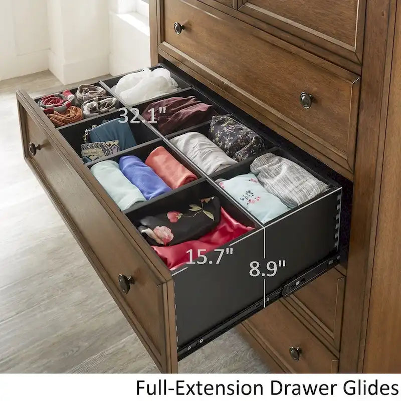 Ediline 5-Drawer Wood Modular Storage Chest by 