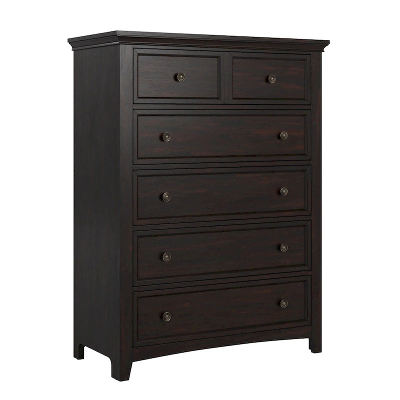 Ediline 5-Drawer Wood Modular Storage Chest by
