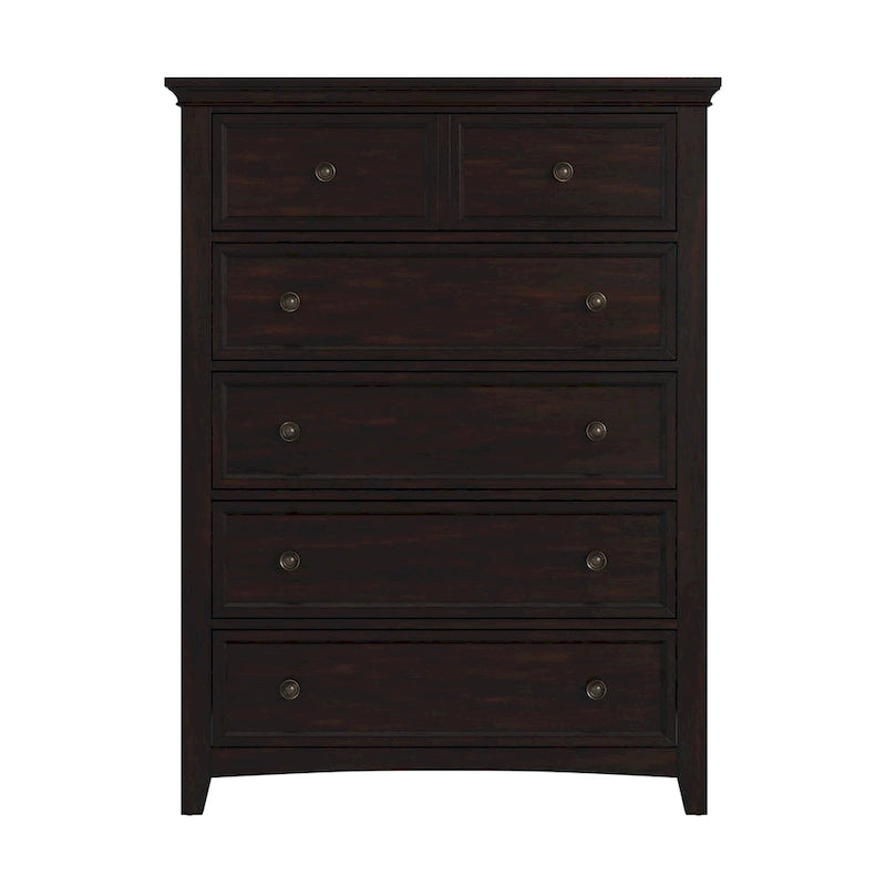 Ediline 5-Drawer Wood Modular Storage Chest by