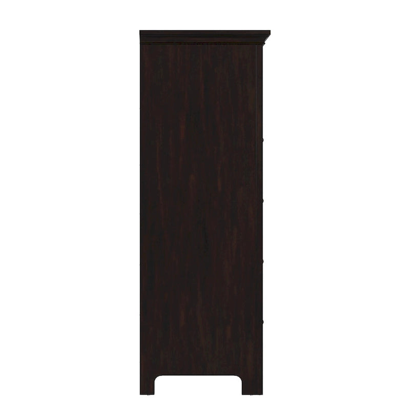 Ediline 5-Drawer Wood Modular Storage Chest by