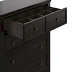 Ediline 5-Drawer Wood Modular Storage Chest by