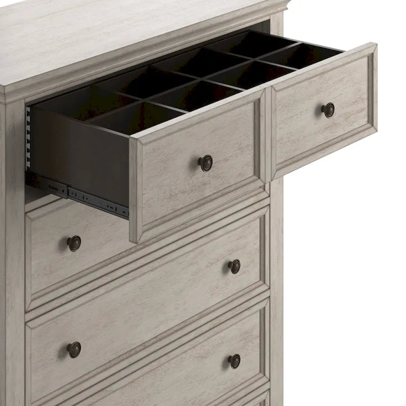 Ediline 5-Drawer Wood Modular Storage Chest by