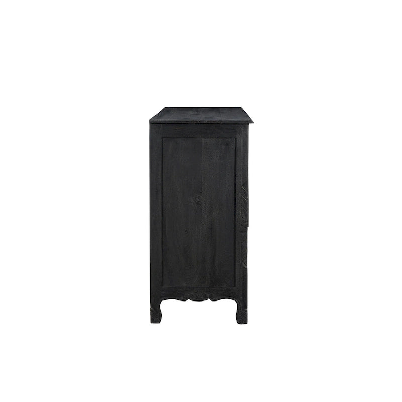 Florence Floral Carved Wood 7-Drawer Dresser