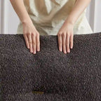 90 comfortable sofa with 2 cushions and 2 ball pillows