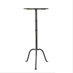 Round Metal Drink Table