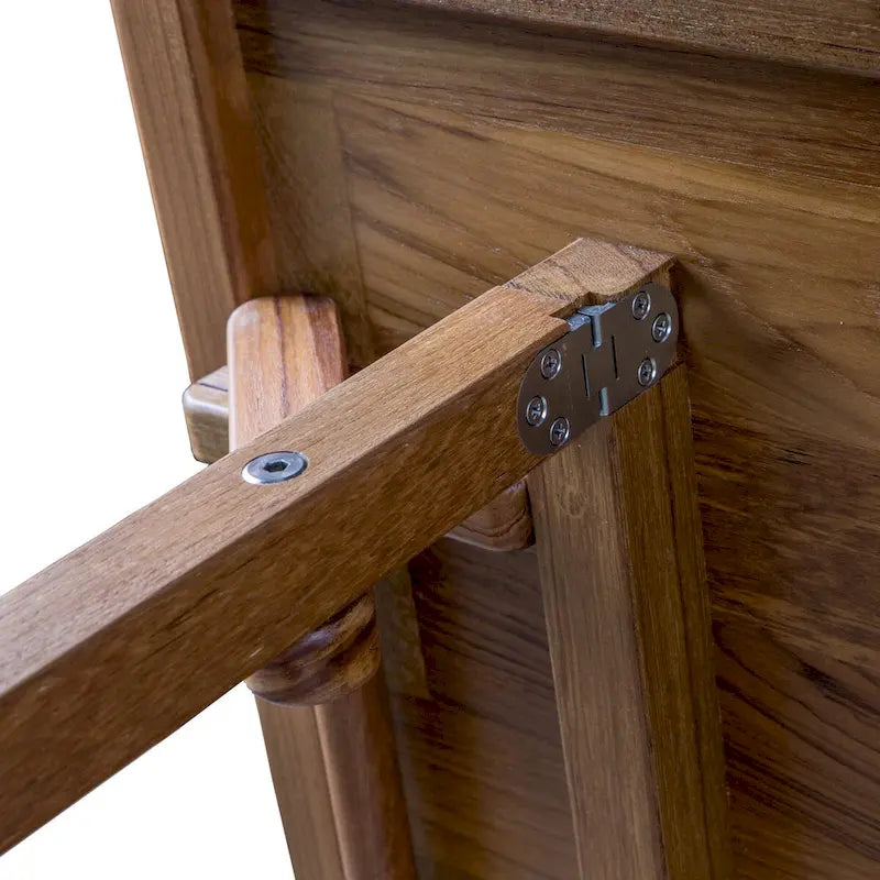 Teak Puzzle Table