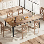 Industrial Dining Table For 6~8 People