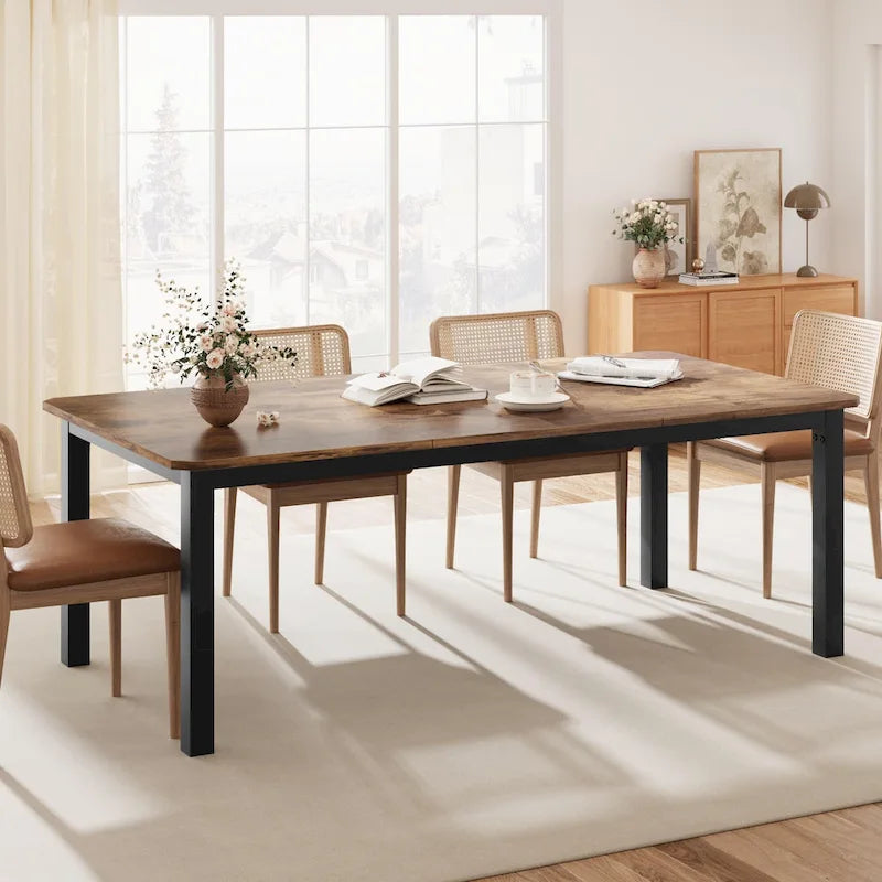Industrial Dining Table For 6~8 People