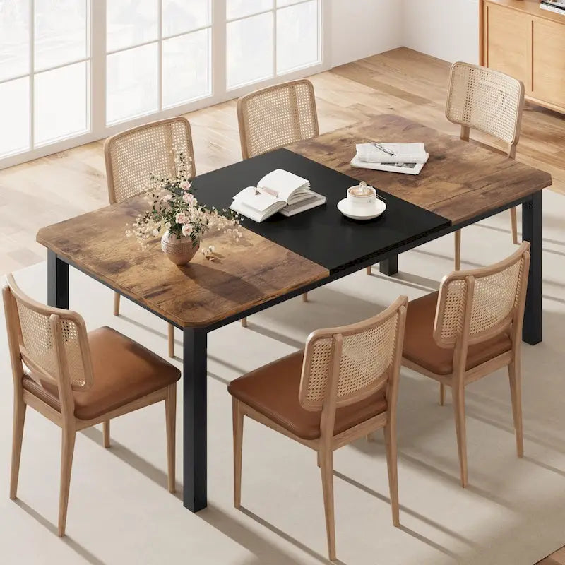 Industrial Dining Table For 6~8 People